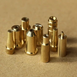 1pcs Reusable Brass Copper Nozzle Refill Butane Gas Adapter For Dunhill Dupont & Other Famous Lighters Repair Parts