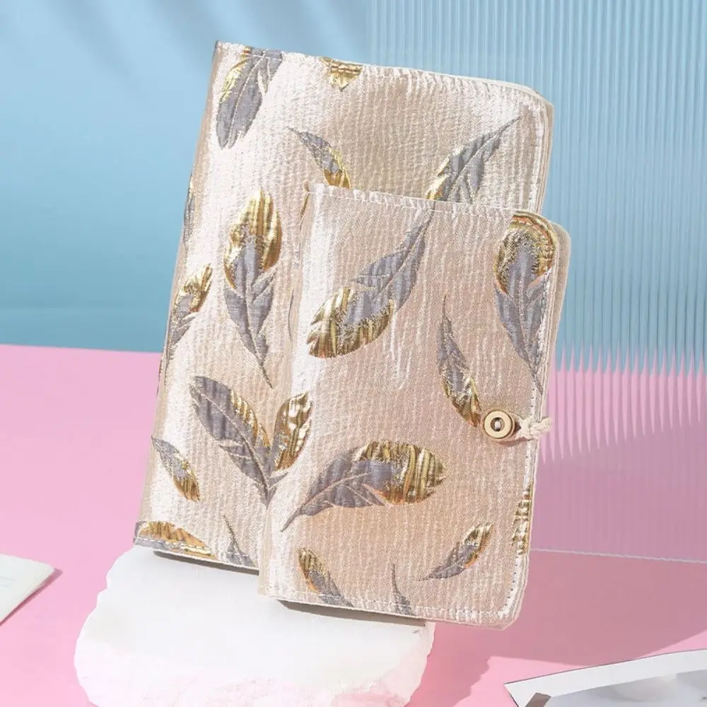 Gift A5/A6 Loose-leaf Book Cover Embroidered Creative Mini Budget Binder Cover INS To Do List Notebook Cover School Supplies