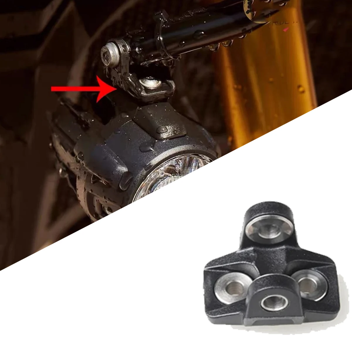 DRIVING LIGHT spotlight fog lamp auxiliary lamp bracket ADAPTER For BMW R1200RT R1200 R1250GS ADV RT R1250RT 1250RT F800GS