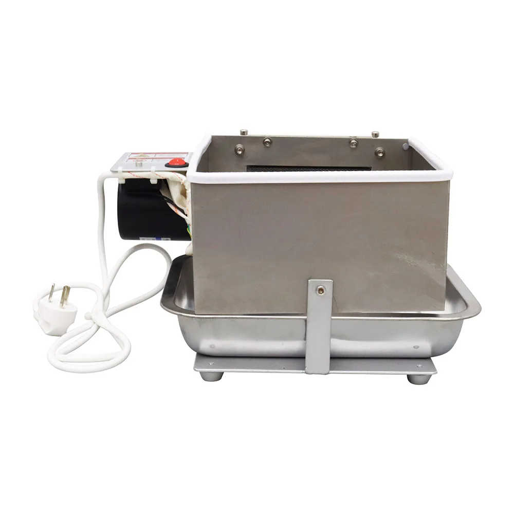 Erbsen-Schälmaschine, kleiner Edelstahl-Schälmaschine für grüne Bohnen, kommerzieller Bohnen-Erbsen-Schäler, elektrische Erbsen-Bohnen-Schälmaschine, 220 V