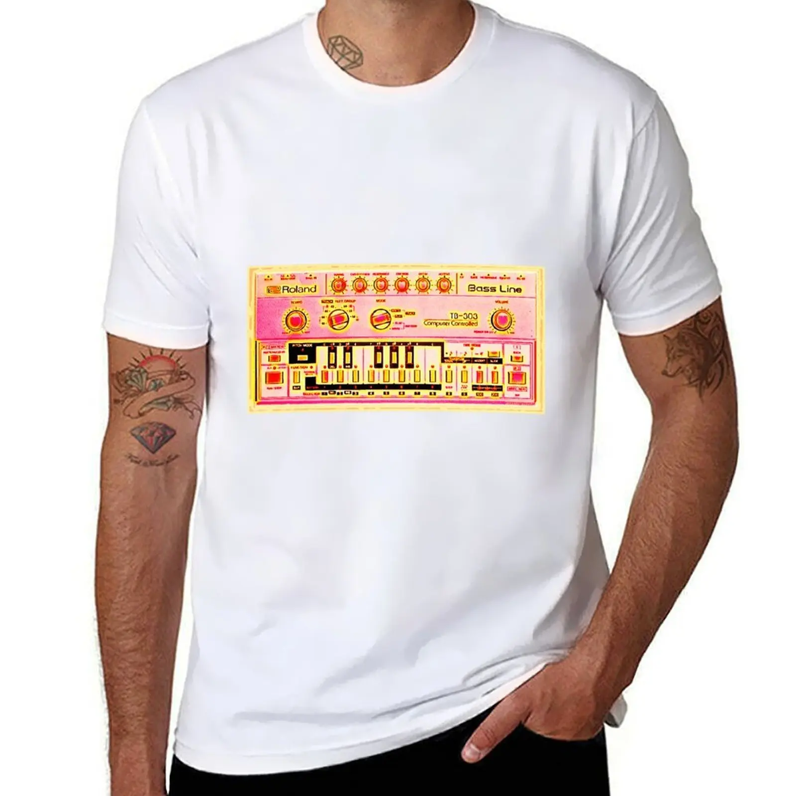 

Roland TB-303 T-Shirt man t shirt designer t shirts for man cotton soft T-Shirt