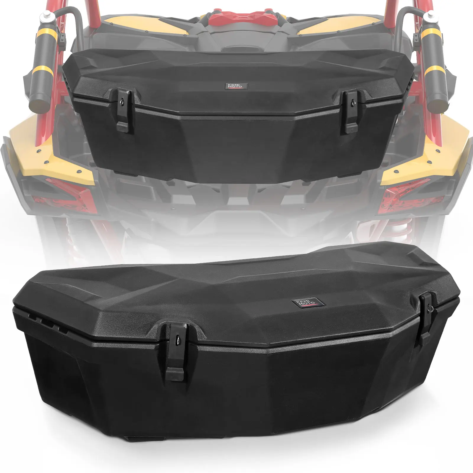 

8 Gal Maverick X3 UTV/ATV KEMIMOTO Rear Cargo Storage Box for Can-Am X3 Max Commander Outlander G2 Renegade G2S 500 570 650