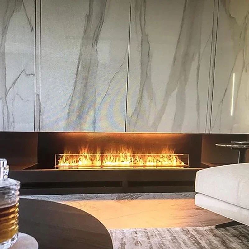 

Custom fireplace indoor outdoor american style replace mentglass porch Steam fireplace design electric fireplace parts modern