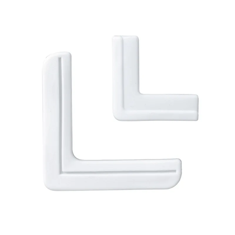 3678 Transparent Anti-collision Corner Window Protector Soft Aluminum Angle Window Sash Corner Sticker Protective Cover
