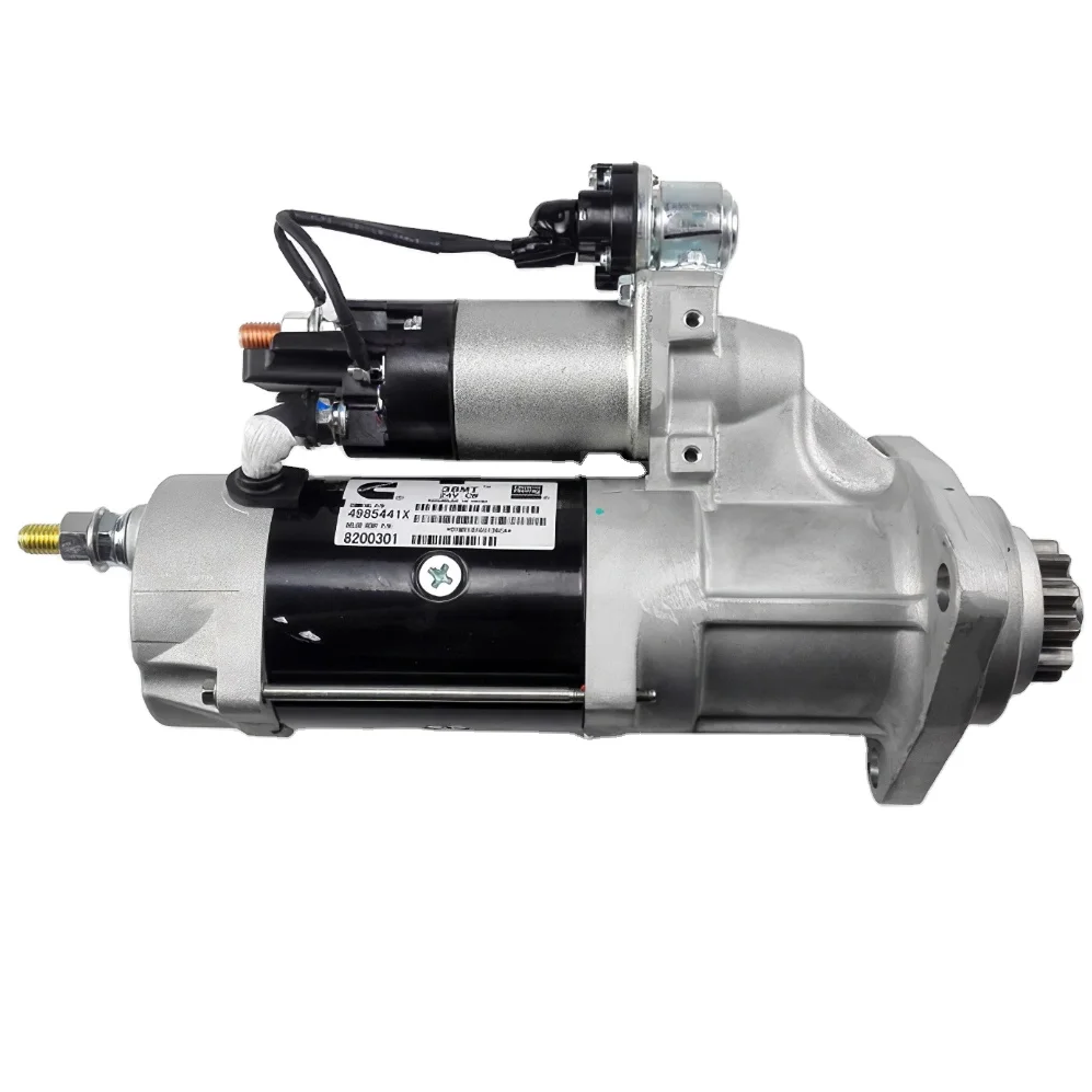 

Truck Engine ISM11 QSM11 24V Tested 38MT Starting Motor Auto Starter 4985441 4974522