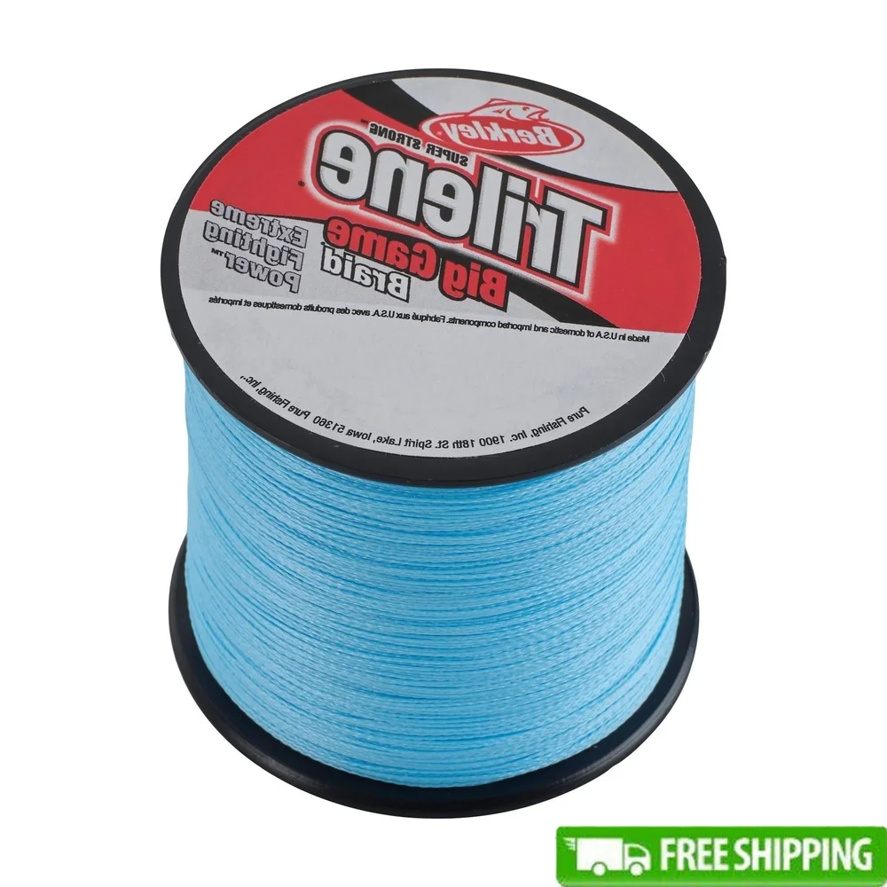

Trilene Big Game Braid Fishing Line 30lb Test 330yd Strong Durable Zero Stretch Abrasion Resistant Ultimate Sensitivity