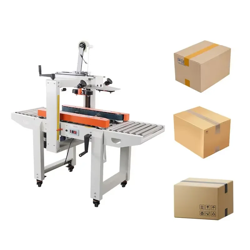 FXC4030 Carton Sealing Machine Liftable Upper Sealing Head Easy Tape Change Postal Carton Warehouse Packing Sealing