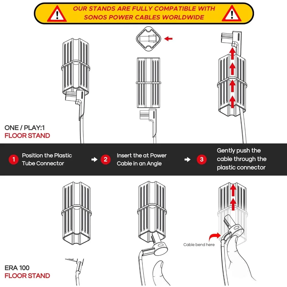 

One / ERA100 Floor Stand Twin Pack (2pcs)