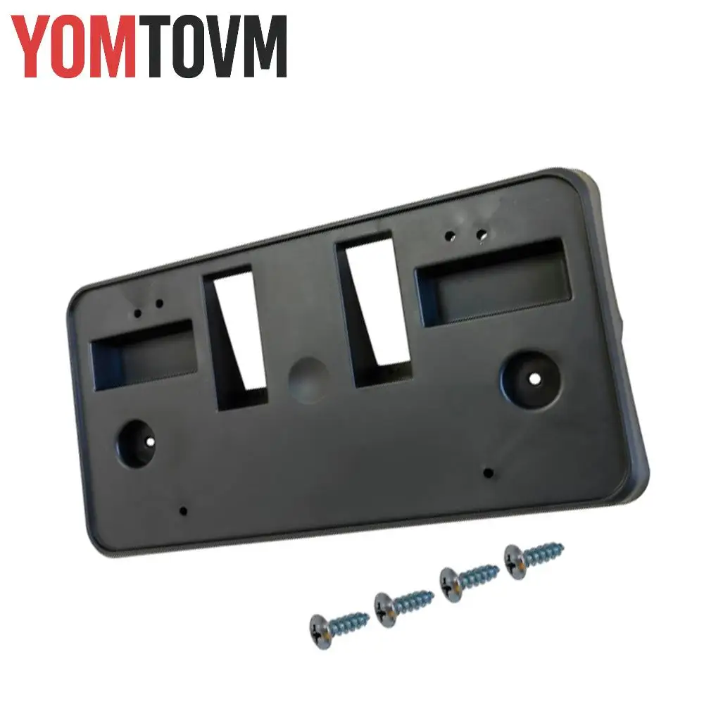 For GMC Sierra 1500 SLE Base Limited Elevation Front Bumper License Plate Frame Mounting Bracket Holder 84428907 GM1068198