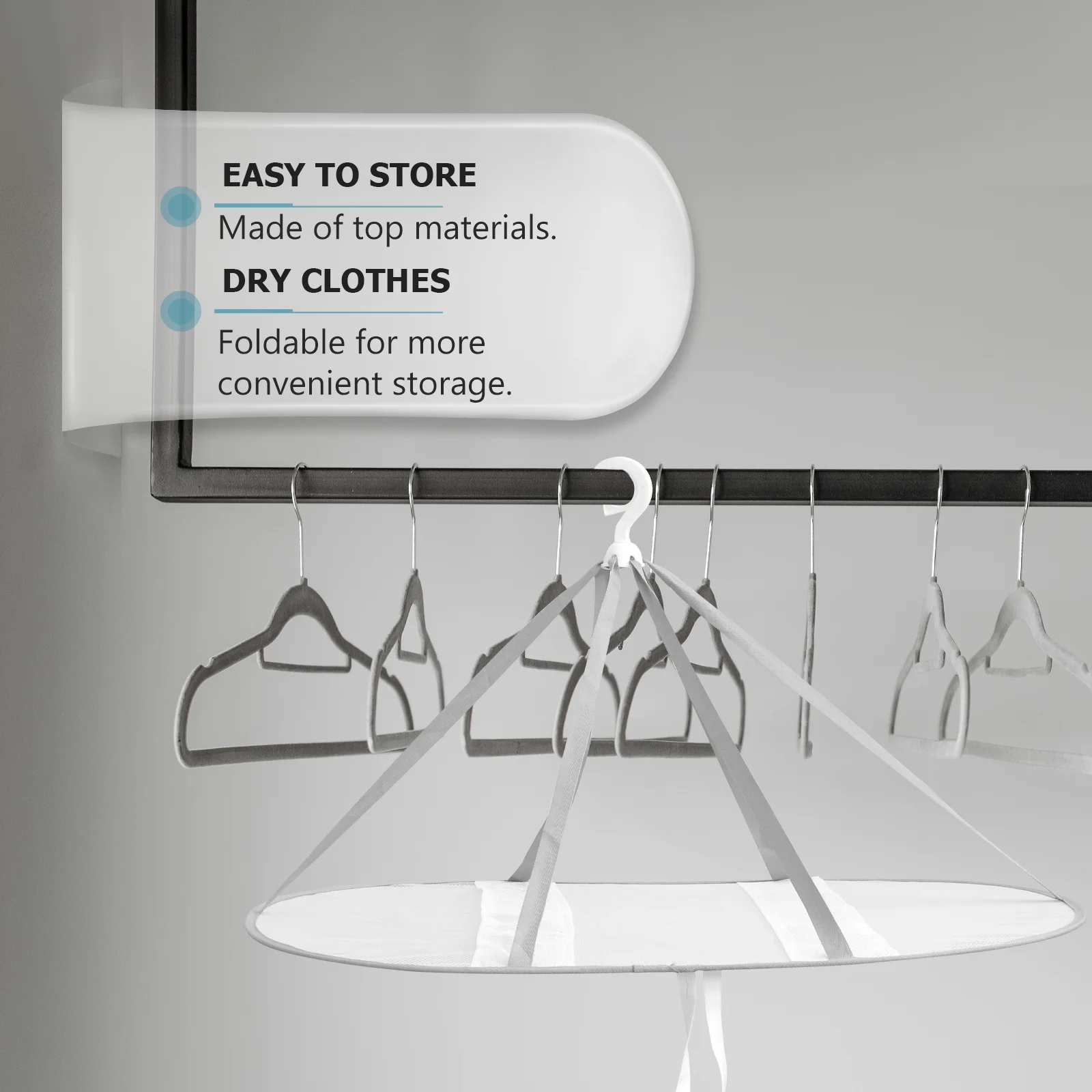 Clothes Rack Dry Laundry Air for Dryer Clothing Drying Clothes-drying Net