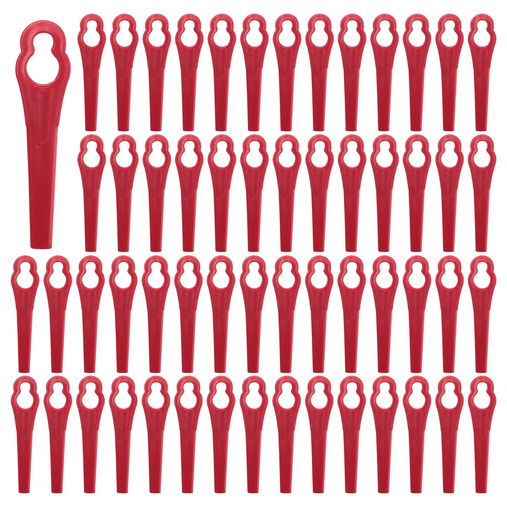 B23BBG 100pcs Swing Plastic Blade Pendants for DKGT06 20V Lithium 1500mAh Cordless Grass Trimmer Garden Timmer A