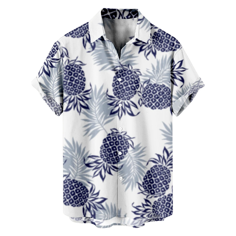 

Pineapple T-shirts Women Men Fashion Casual Short Sleeve Tee