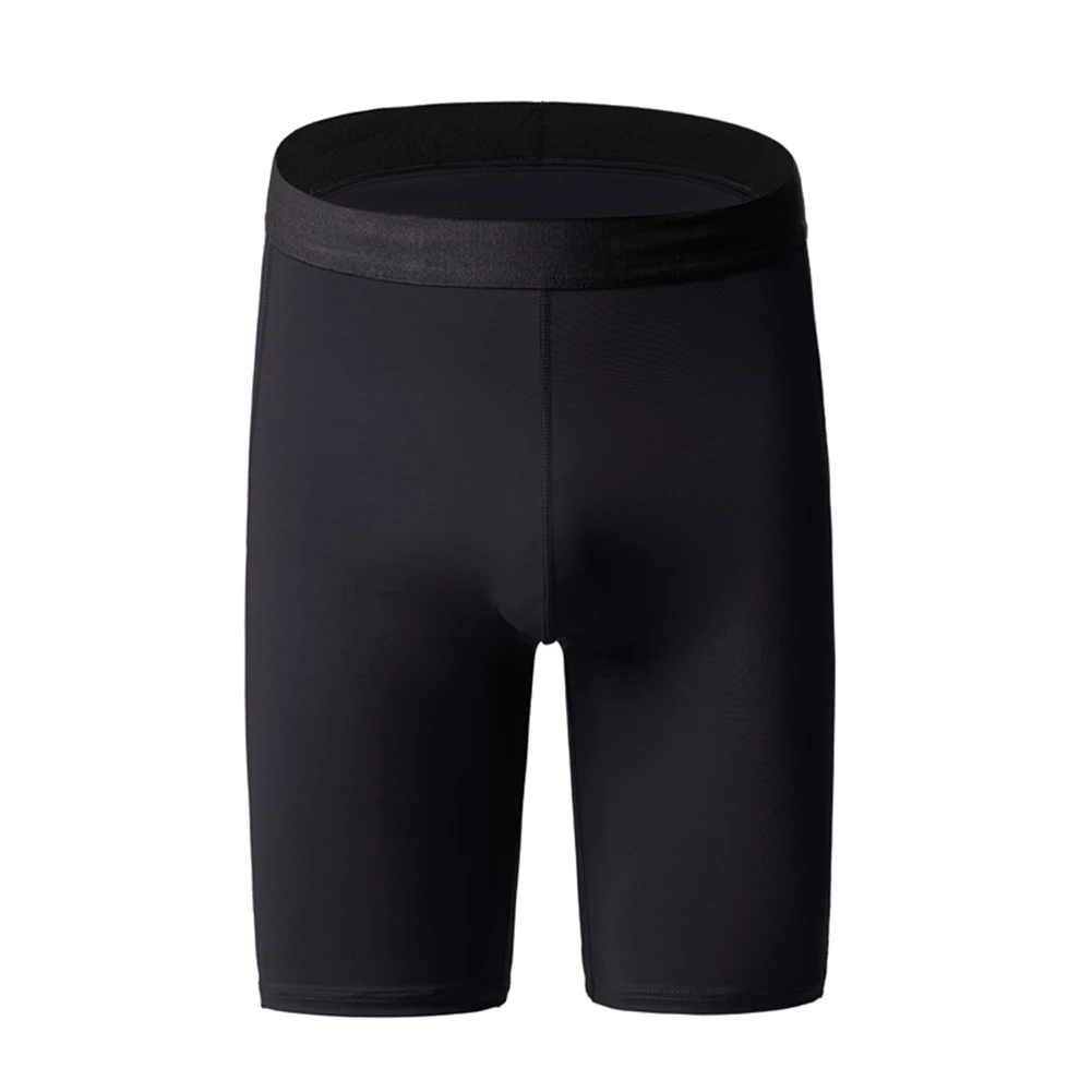 Men's Breathable Underpants with Pouch Design Long Leg Boxers Briefs Soft Nylon and Spandex Fabric Quick Drying and Comfortable