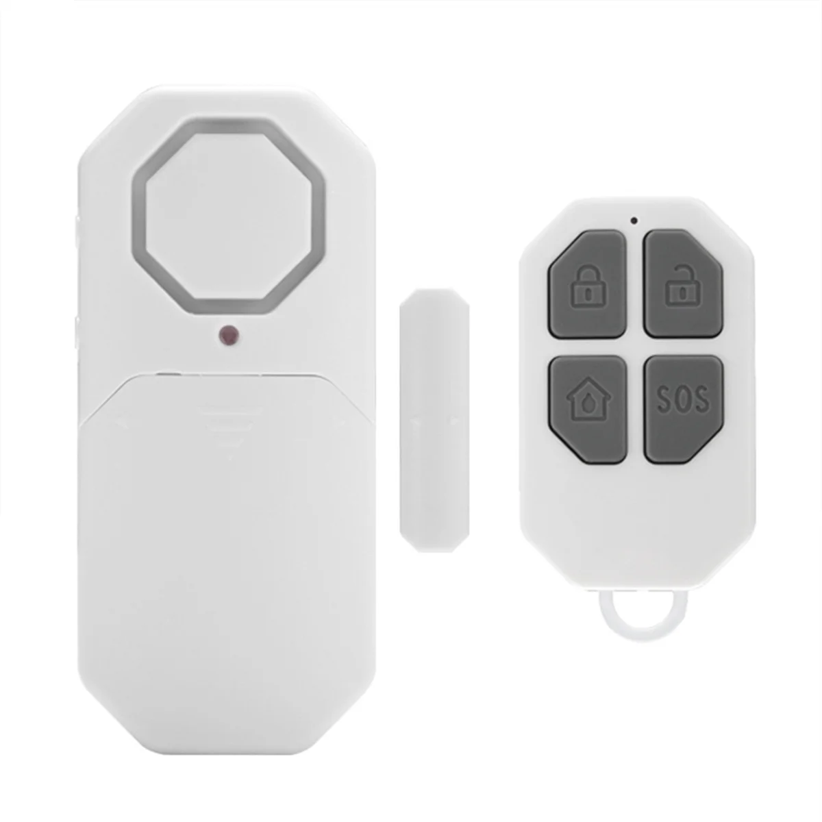 Wireless Door and Window Alarm 140dB Multi-Function Remote Door Magnetic Alarm for Home Security