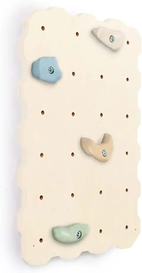 Cheap wooden kids indoor rock climbing wall pickler climbing frames