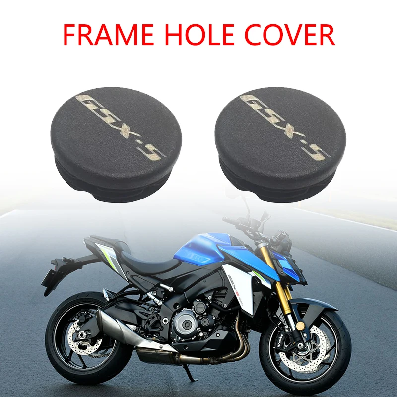 

2pcs Fit For Suzuki GSX-S1000/1000F/1000GT 2015-2020 2019 Frame Hole Cover Motorcycle Frame End Caps Caps Plug Decorative Set