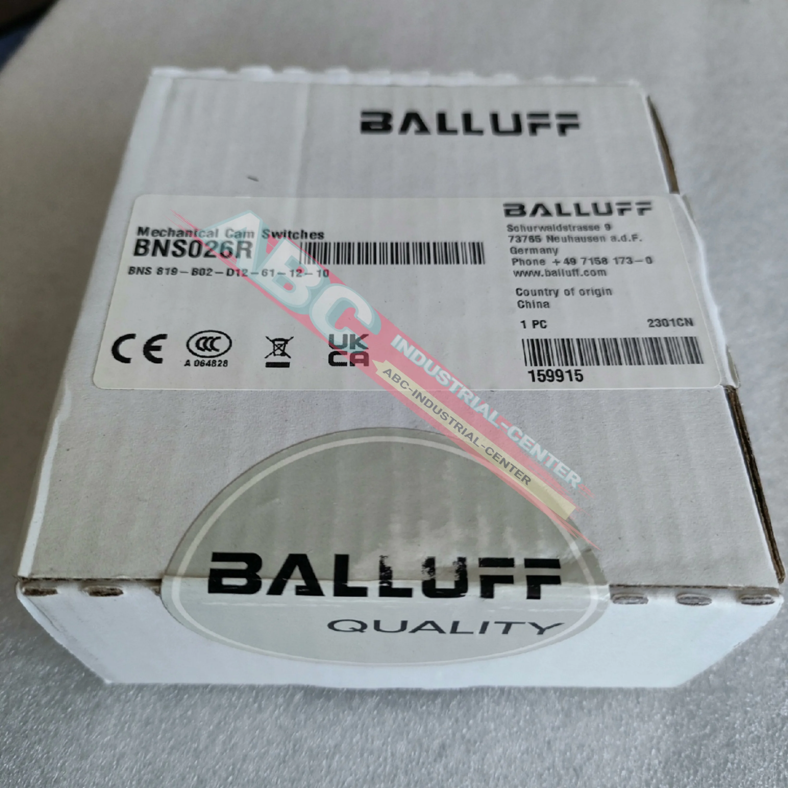 새로운 오리지널 BNS026R BNS 819-B02-D12-61-12-10 리미트 스위치