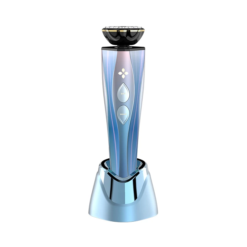 EMS 3MHz Ultrasonic  Electroporation   Beauty Massager Jawline Lifting Firming Skin Tightening & Brightening Device