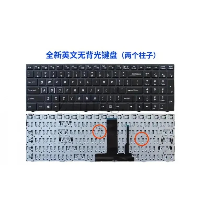 Notebook Keypad Replacement,  for Hasee God of War Series GX7 GX8 GX9 ZX7 ZX8 ZX9 TX6 TX7 TX8 TX9 Z7 G8 G9 Laptop Keyboard