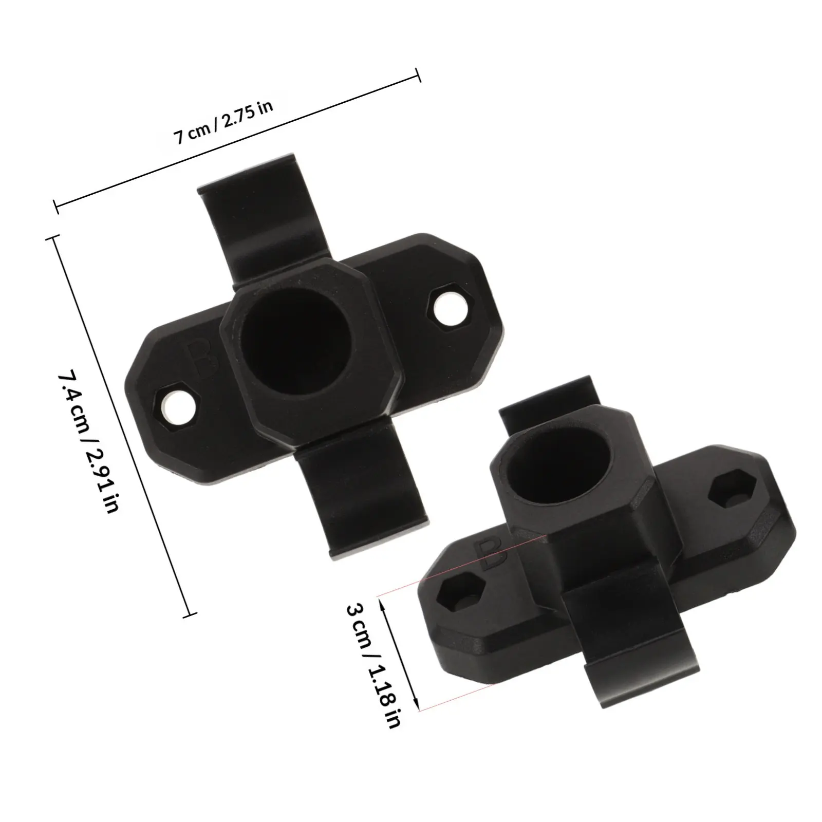 4 Pcs Leg Mounting Connectors for Furniture Foldable Chair Table Legs Folding Bracket Accessories Parts Attachment