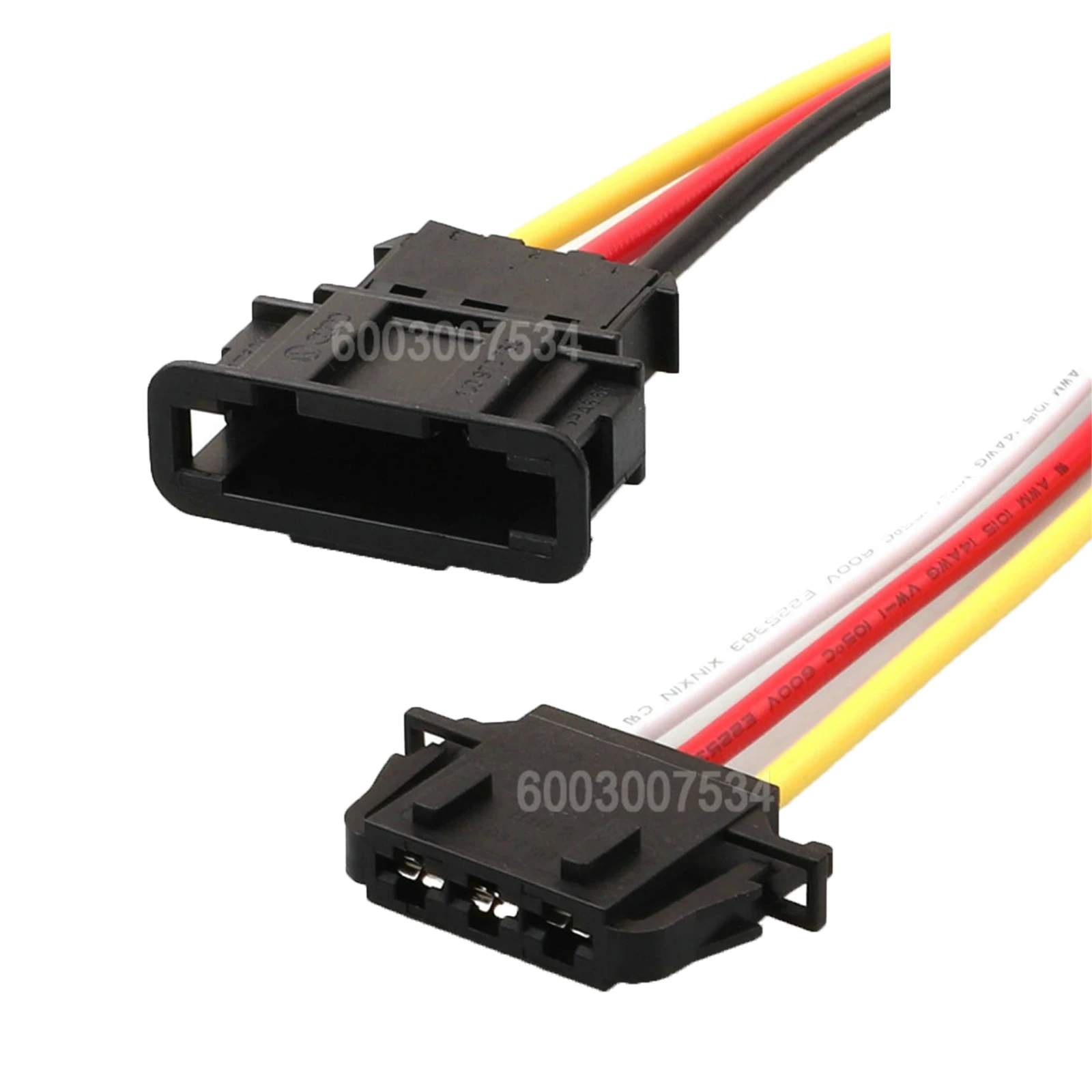 3 Pin Connector  Unsealed  Series Male Connector Cable Plug Motorcycle Electrical Harnesses Wiring Harness 1J0972763