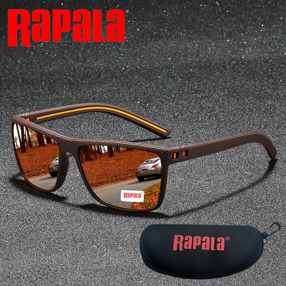 Rapala 偏光釣りサングラスメンズドライビングシェード男性サングラスハイキングクラシック UV400 眼鏡