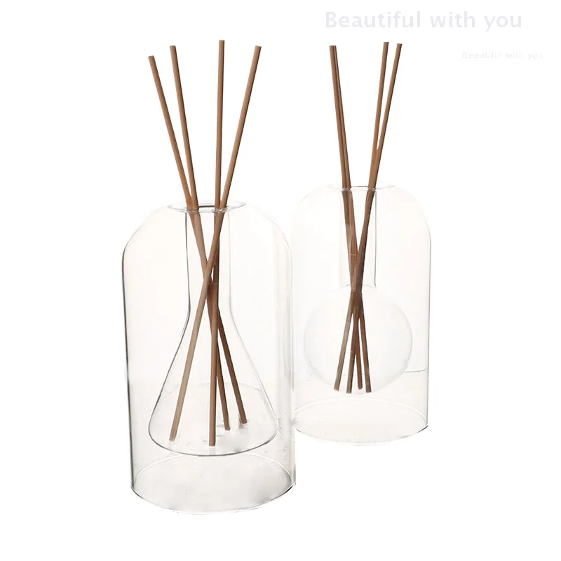 

Storage Containers Diffuser Bottles Aromatherapy Diffuser Bottle Modern Simple Diffuser Glass Bottle Essential Oil Organizers