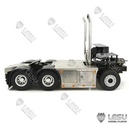 LESU Metal 6*6 Chassis Side Light Motor Servo Compatible with 1/14 Tamiyaya RC Tractor Truck DIY Model Toy TH16710