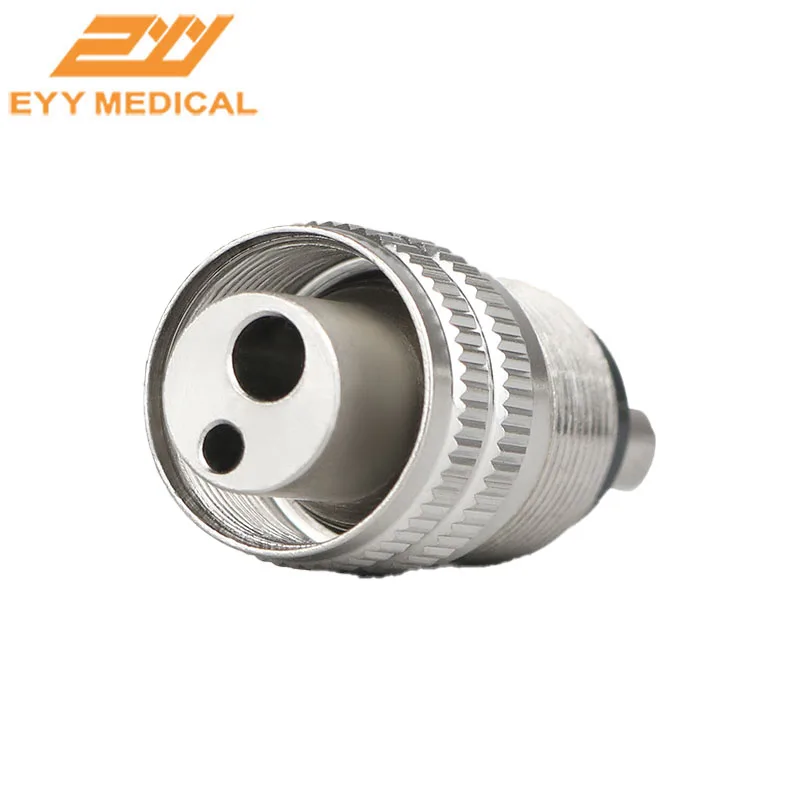 Dental Turbine Handpiece Adapter 2 to 4/4 to 2 High Speed Handpiece  Turbine Conversion Header 2/4 Hole Dental Accessories