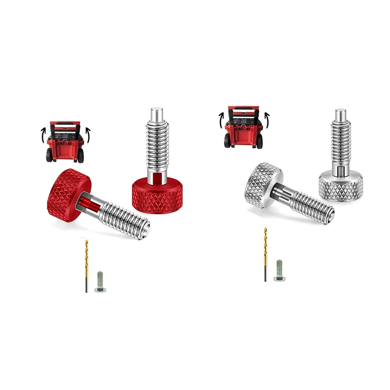 Packout Handle Remoção Kit, Quick Release Pins