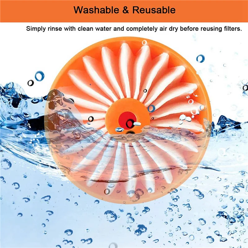 Blackdecker BSV2020G BSV2020P Powerseries 익스트림 무선 진공 청소기 액세서리 용 LITE-2X 교체 필터