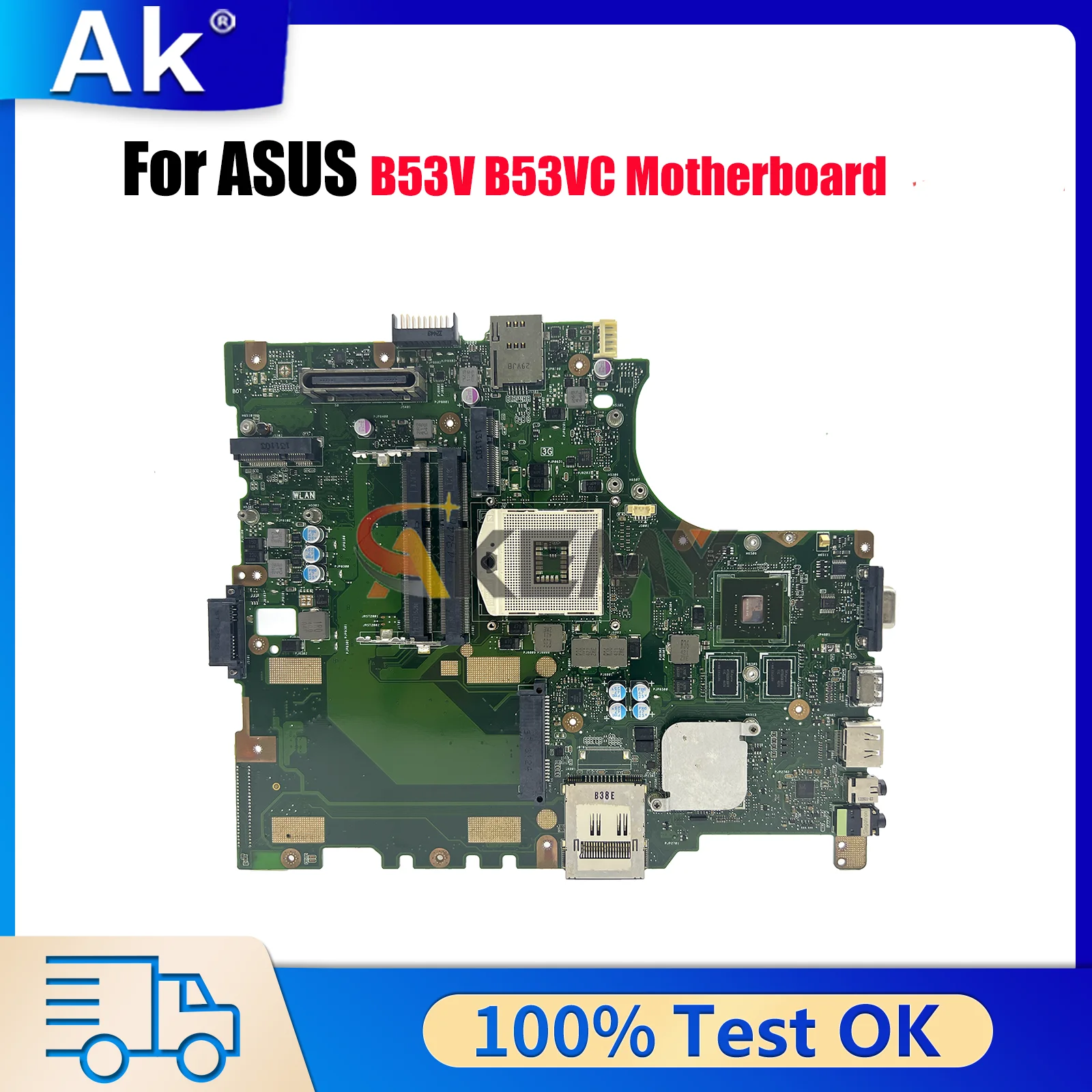 

Материнская плата B53V для ноутбука ASUS ExpertBook B53V B53VC, материнская плата для ноутбука, этот товар в наличии, 100% тестирование, ОК, быстрая доставка