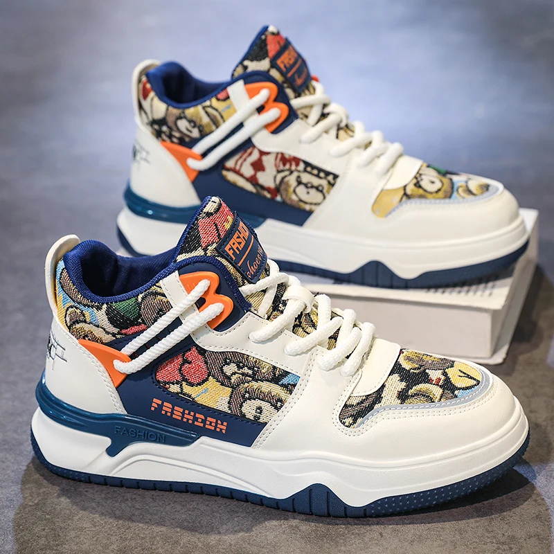 

American Style Big Yellow Boots for Men: Autumn Mid-Top Thickened Sole Work Boots, Men's Genuine Leather Soft Sole Work Boots, R