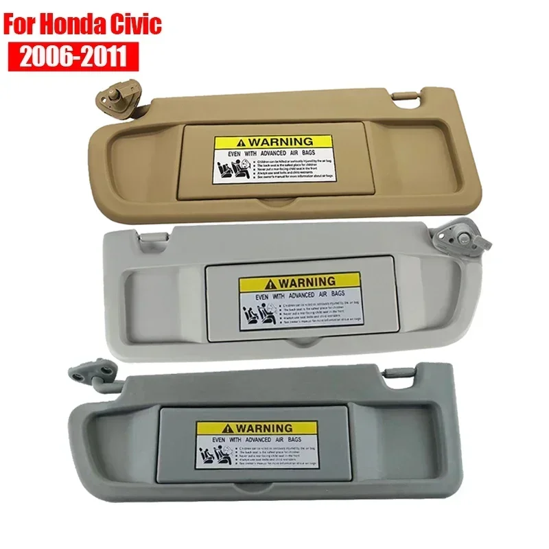 

Для Honda Civic 2006, 2007, 2008, 2009, 2010, 2011 83280-SNA-A01ZA солнцезащитный козырек от солнца, левый, правый, со стороны пассажира, солнцезащитный козырек