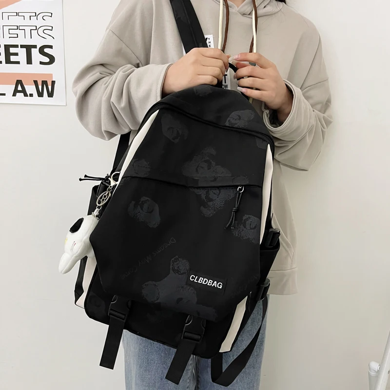 

Water Proof Women's Backpacks For Women Fashion Backpack For Teen Girl Stylish Printed School Bag Large Student Travel Bag Big