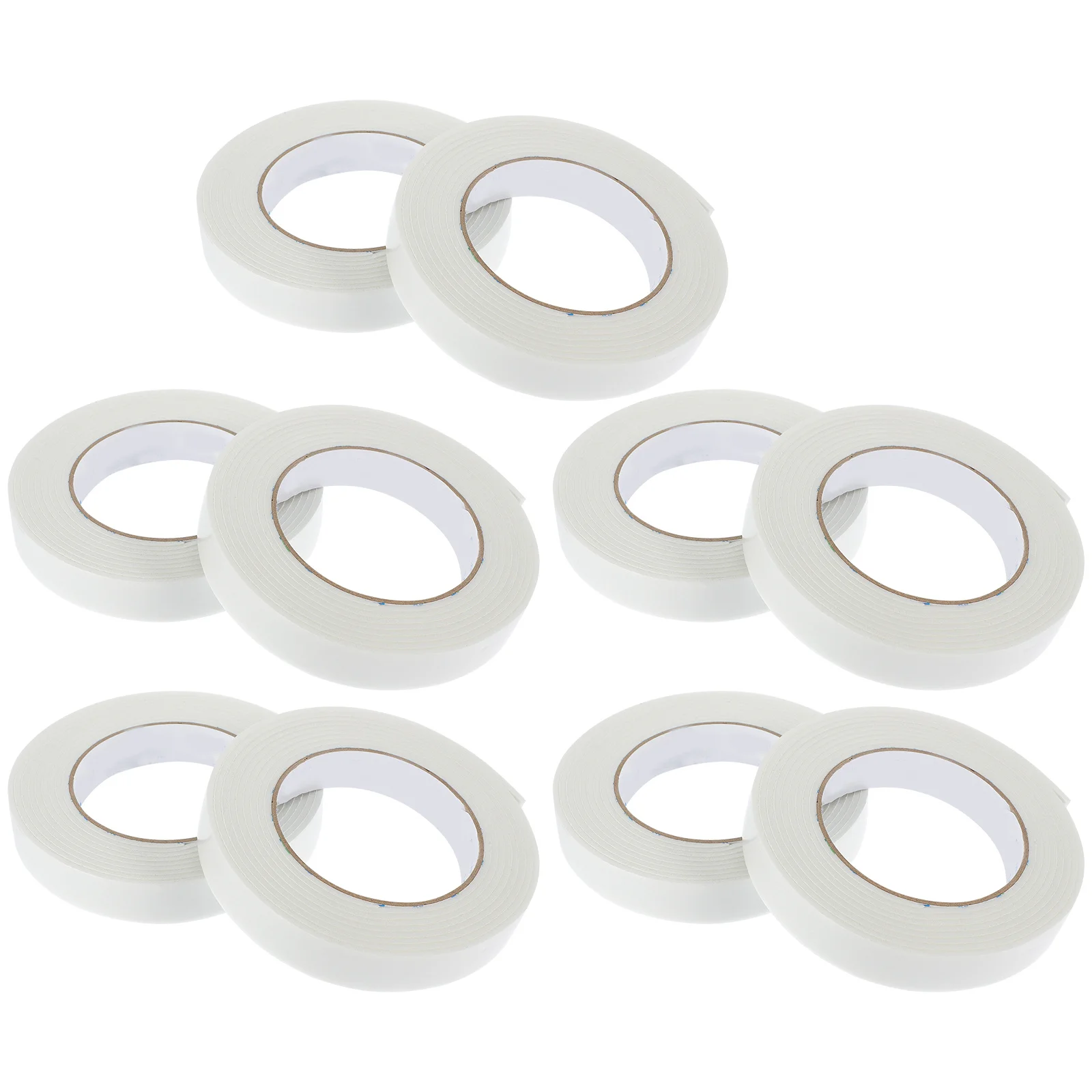 Клейкая лента для шкафа, 10 рулонов, лента с белыми деревянными краями, предварительно приклеенные окантовки для ремонта мебели, гибкая отделка