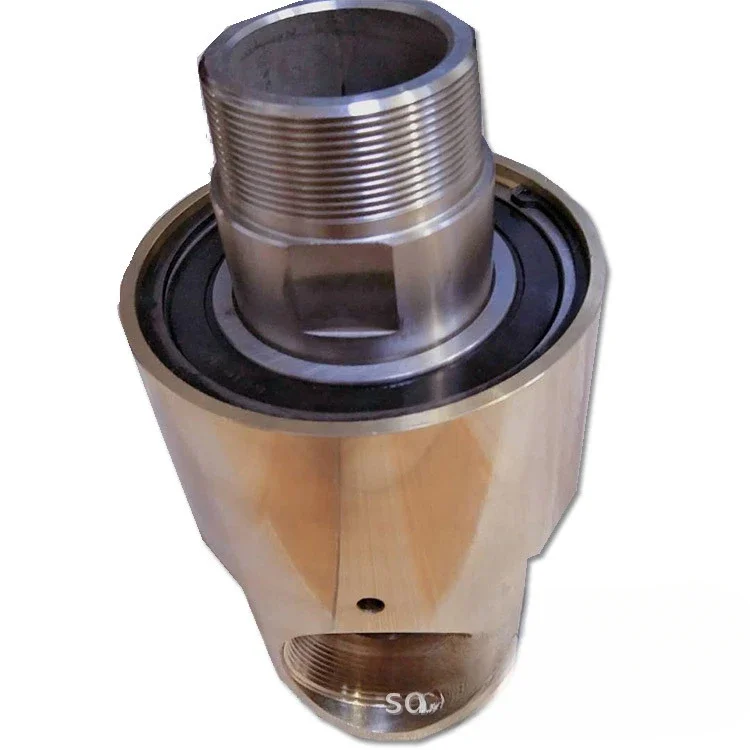 Manufacturer custom stainless steel rotor DN50 copper rotary joint cooling water pipe 360 degrees