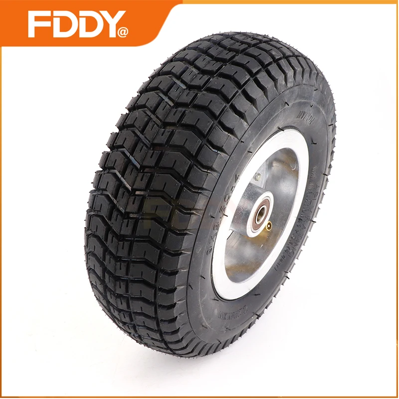 

FDDY 9 inch wheel 9x3.50-4 tires tyre 3.00-4 Inner Tube rim for Gas Scooter Skateboard Pocket Bike Electric tricycle