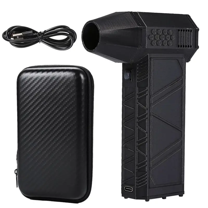A40Z-Mini Fan 130000RPM Wind Speed 52M/S Brushless Motor Handheld Duct Fan Cyclone Turbo Electric Blower
