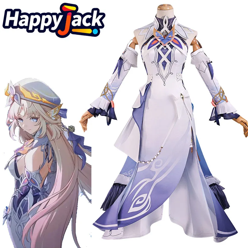 

Николь Рейин Косплей Костюм Игра Genshin Impact Маскировка Женское Платье Головные Уборы Наряды Хэллоуин Карнавальная Вечеринка Фантазийный Костюм