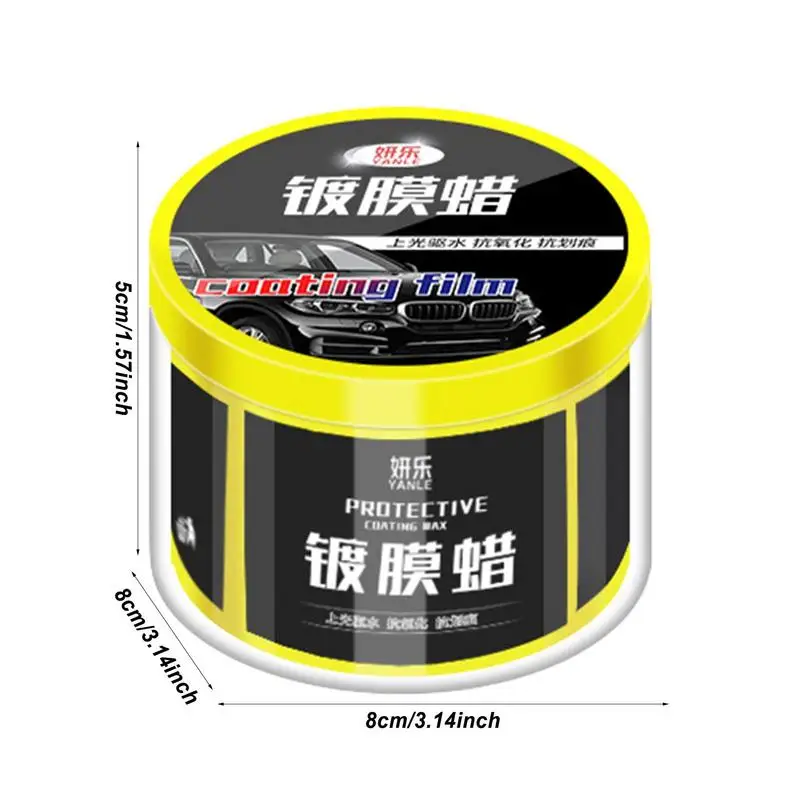 Car Polish Wax Multifunctional Auto Scratch Removing Agent Car Body Paint Care Wax Auto long lasting Ceramic Anti Scratch Wax