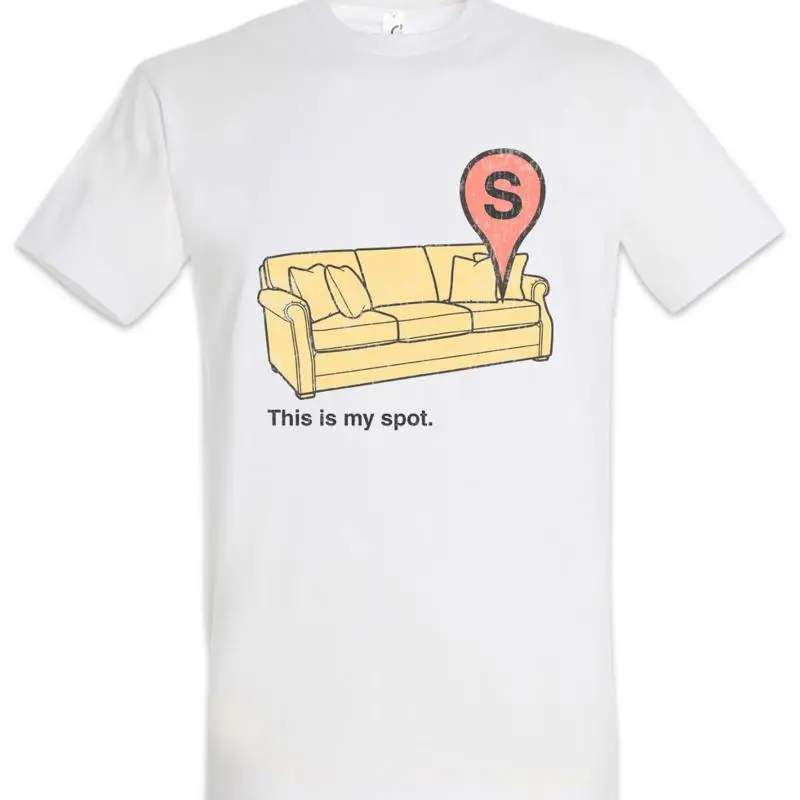 This Is My Spot T Shirt Chiller chilling Sloth lazy lazybones Just sleep