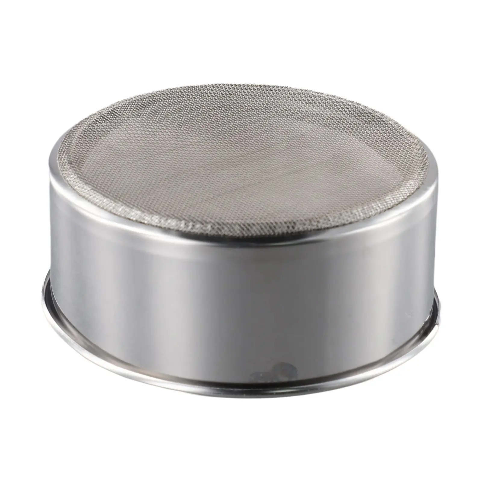 1 Pcs Stainless Steel Round Flour Sifter With 40 Mesh For Removing Clumps From Flour Baking Powder Salt And Sweetening Powders