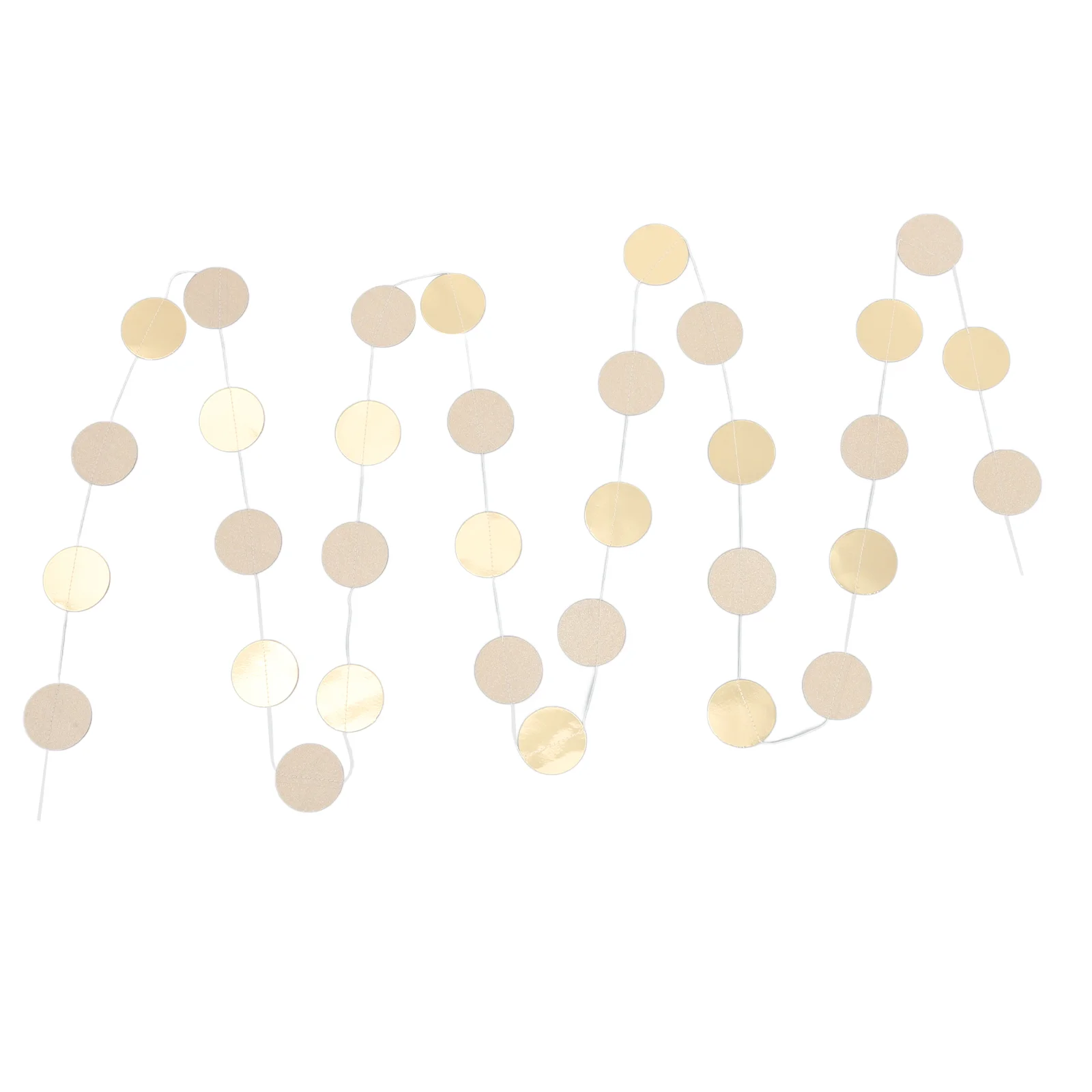 

Star Round Paper Garland Wedding Decorations Home Ceiling Circle Dots Pendant Birthday