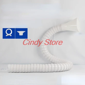 Tuyau de ventilateur flexible d'accès à la fumée avec capot rond, extracteur de fumée à souder, système flacon de fumée industriel, 1PC