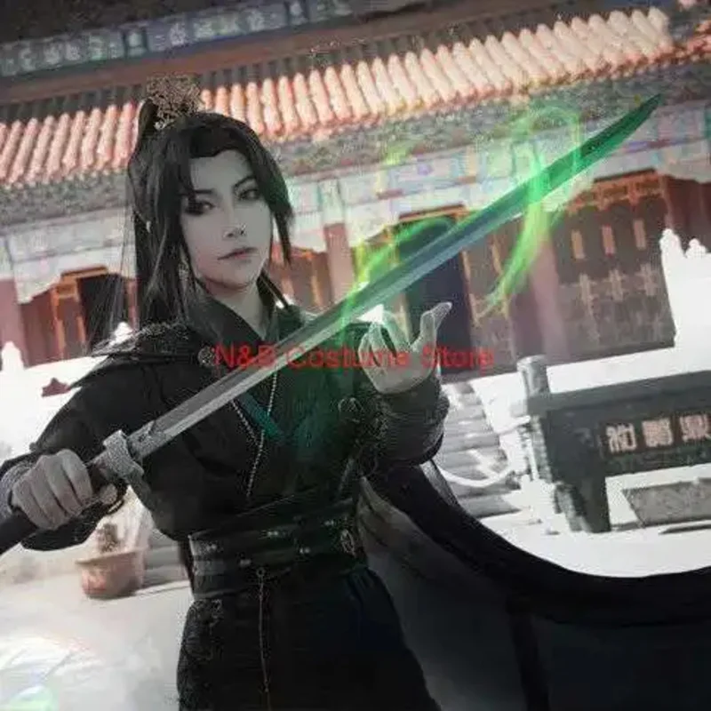 أزياء إريها مو ران شا بو لانج شخصية تشانغ جينغ التأثيرية TGCF المياه السوداء هو شوان متعددة الاستخدامات هانفو القديمة