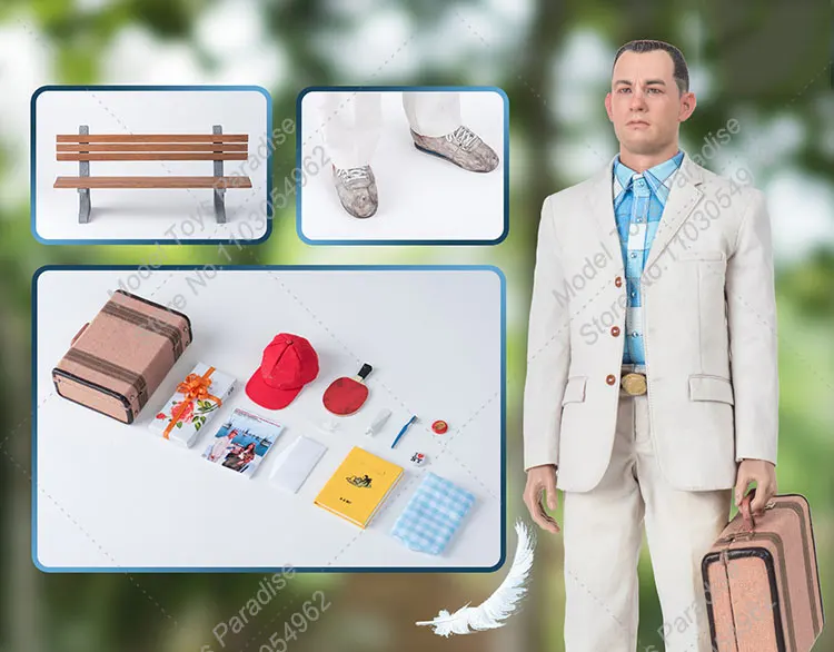 CHONG C003 1/6 uomini soldato Forrest Gump Tom Hanks Set completo 12 pollici Action Figure giocattoli da collezione regali