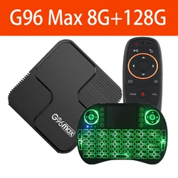 2024 Allwinner H618 Smart TV Box G96 Max Android 14 Support Double Wifi 2.4G&5G Ram 8GB Rom 64GB 128GB Fast Box Media Player
