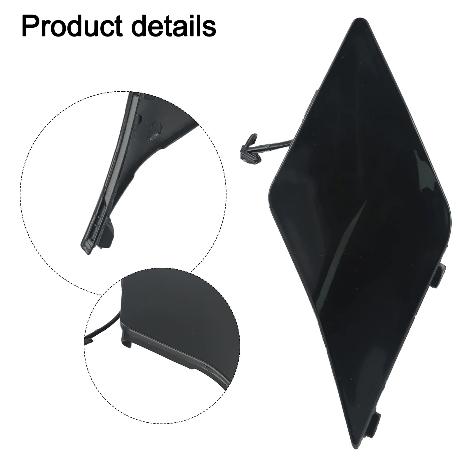 Easy Installation Car Maintenance Front Bumper Tow Hook Cover Front Tow Hook Cover Vehicle Fitment Direct Replacement