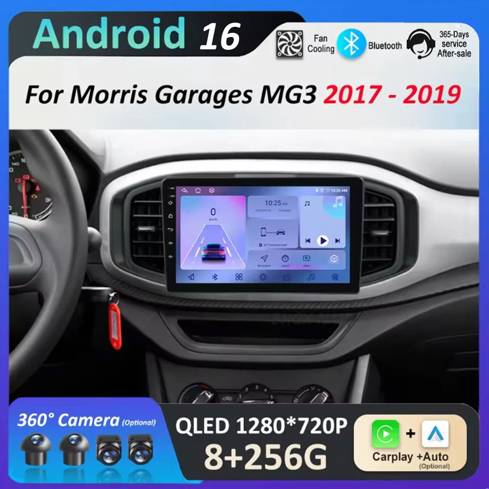 

Android System Navigation GPS for Morris Garages MG3 2017 - 2019 Car Radio Multimedia Player 4G Head Unit IPS QLED Touch Screen